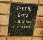 BRITS Peet H. 1937-2009