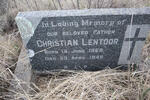 LENTOOR Christian 1868-1949