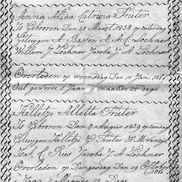 TRUTER Johannes Andries gebore 1778 &amp; Hilletje Aletta SMIT gebore 1778 getroud 1788