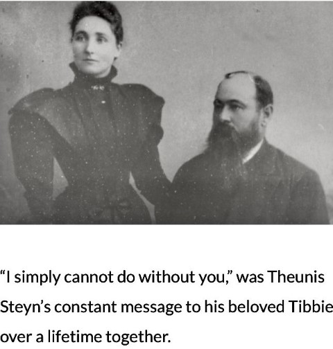 Marthinus Theunis STEYN and Rachel Elizabeth (neé FRASER)